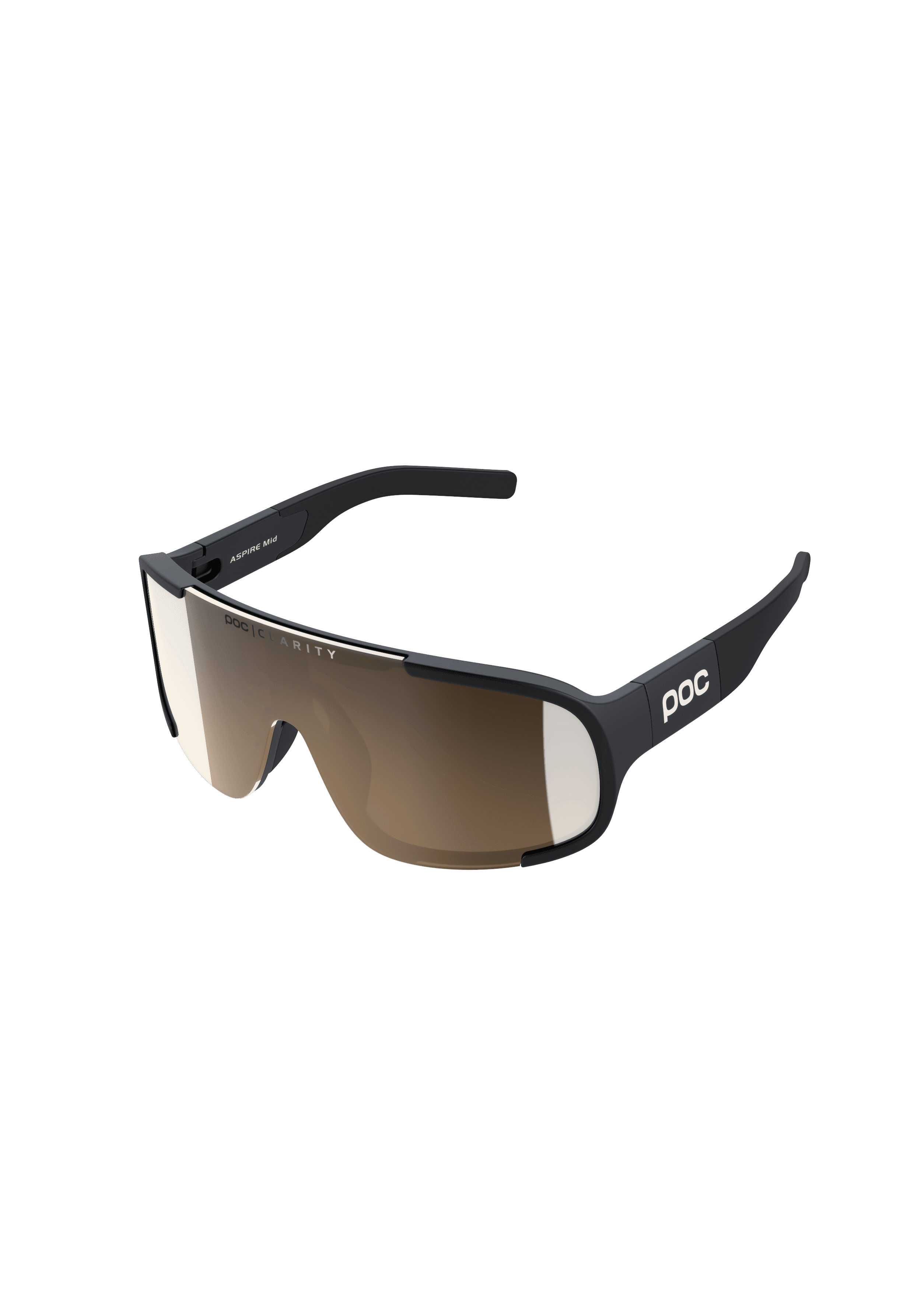 Aspire Mid Bike Sunglasses in Uranium Black | Cycling Eyewear