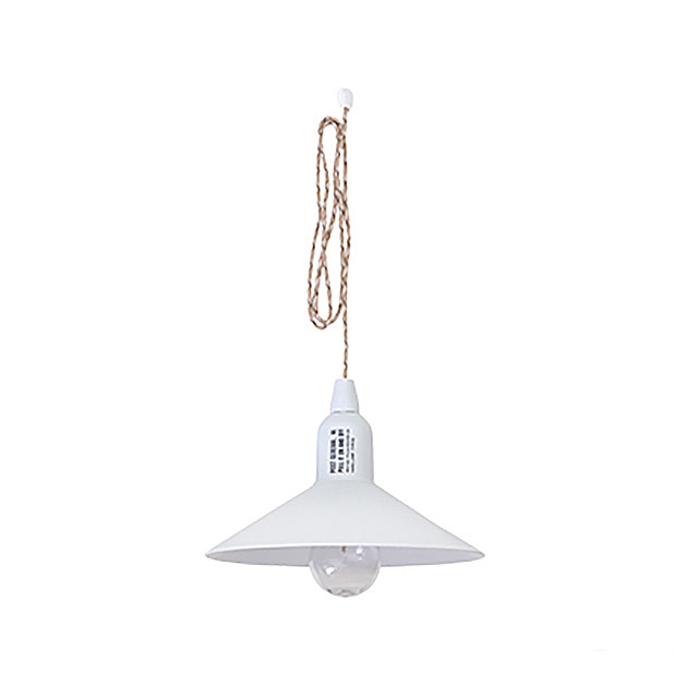 HANG LAMP TYPE2 / ハングランプ タイプツー - WHITE 【982070016