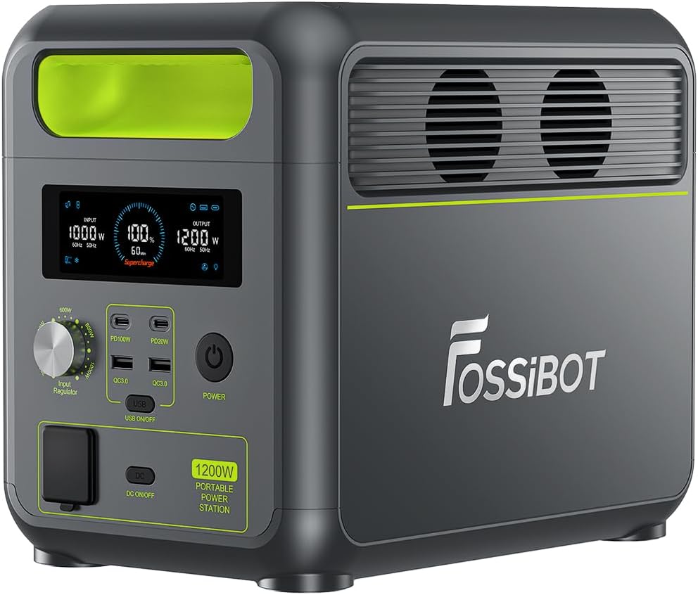 ポタ電.com】FOSSiBOT（フォッシボット）のF1200を隅々までレビュー