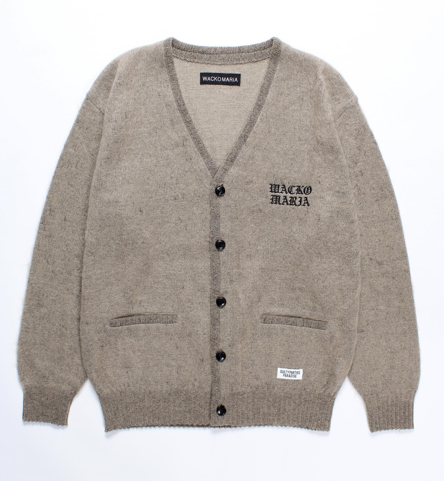 WACKO MARIA / MOHAIR CARDIGAN ( TYPE-2 ) 24FW-WMK-KN26 通販
