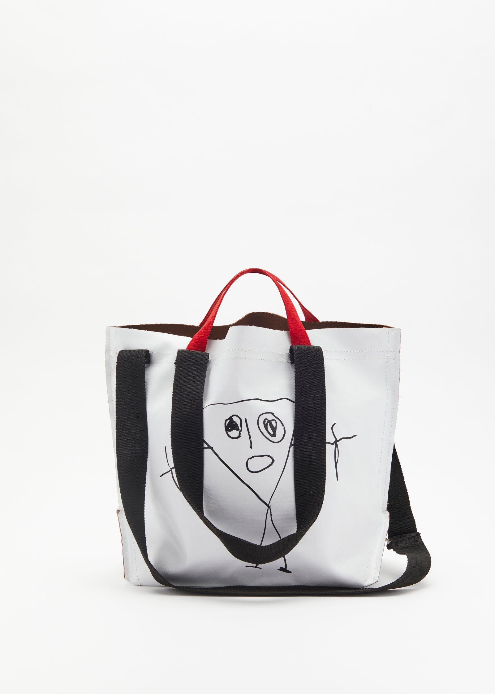 Pili And Bianca White Medium Tote Bag | White | Plan C