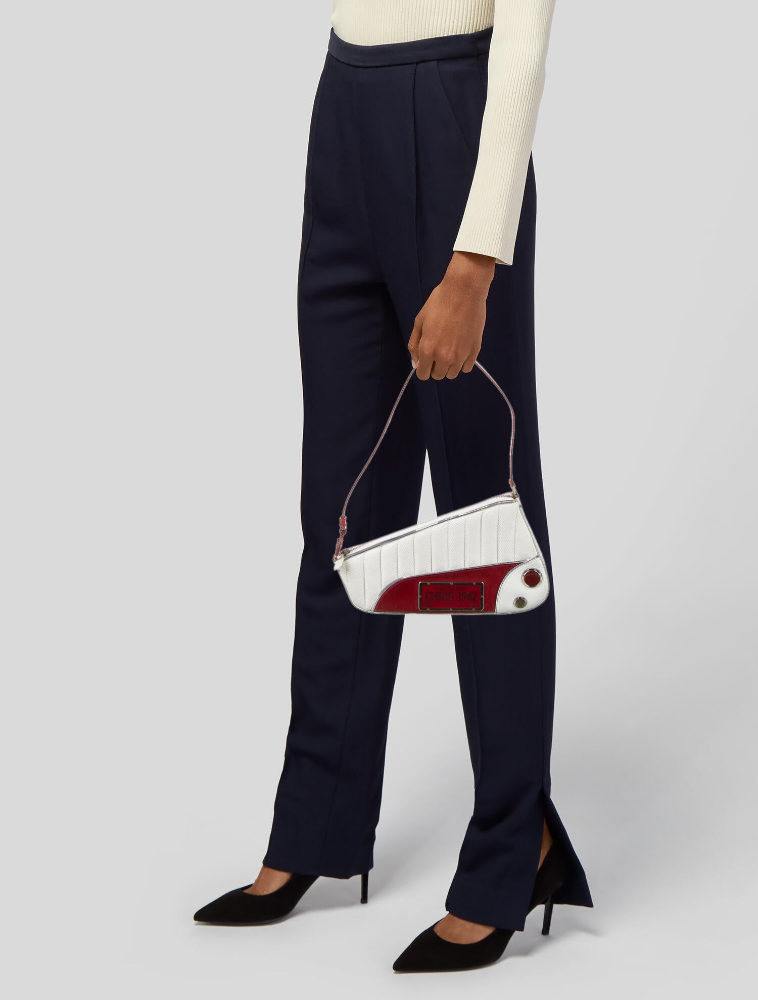 Christian Dior Montaigne Chris 1947 Bag - Neutrals Shoulder Bags
