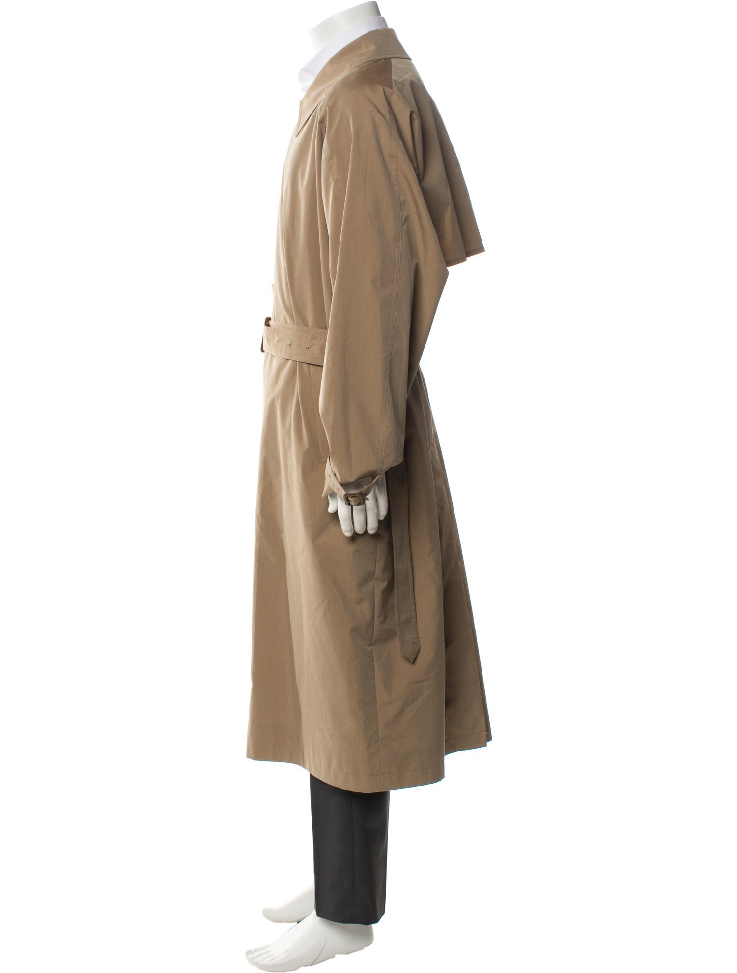 Auralee Trench Coat - Neutrals Outerwear, Clothing - WARUA20652