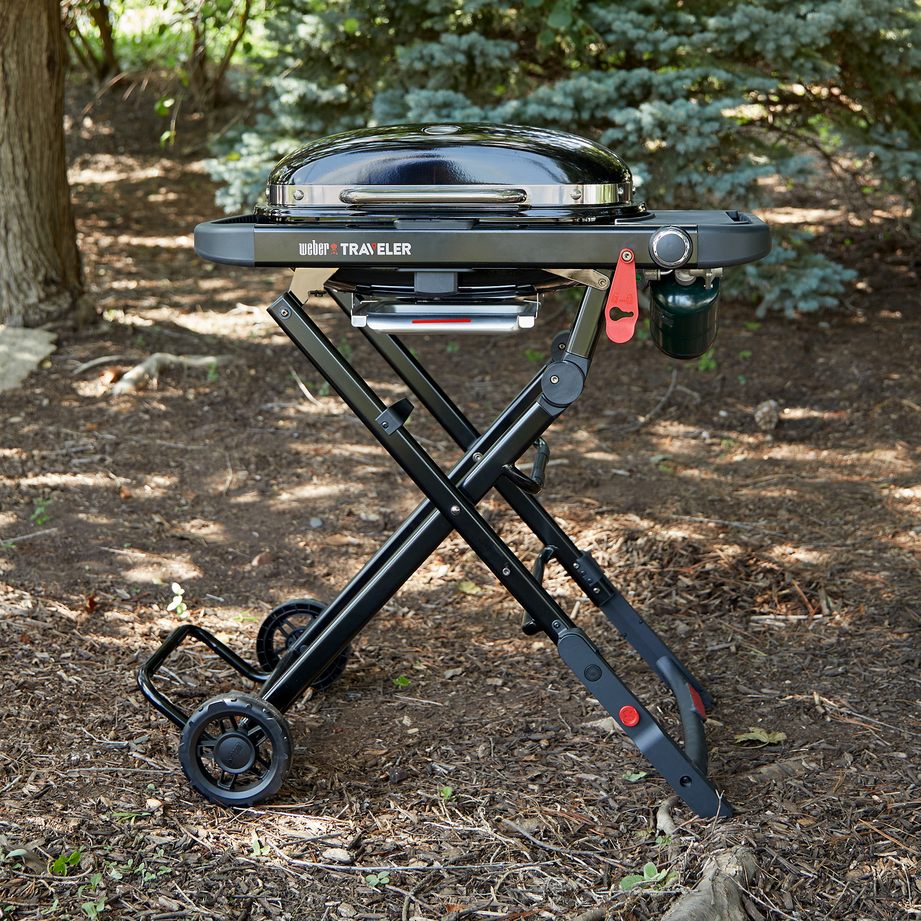 WEBER TRAVELER® COMPACT Portable Gas Grill