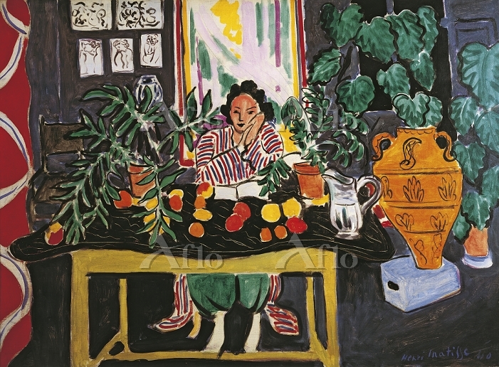 作家名： アンリ・マティス ( 1869年 - 1954年 ) フランスの画