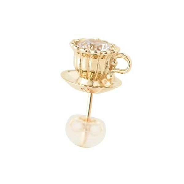 K10】ティーカップ ピアス | Q-pot. ONLINE SHOP