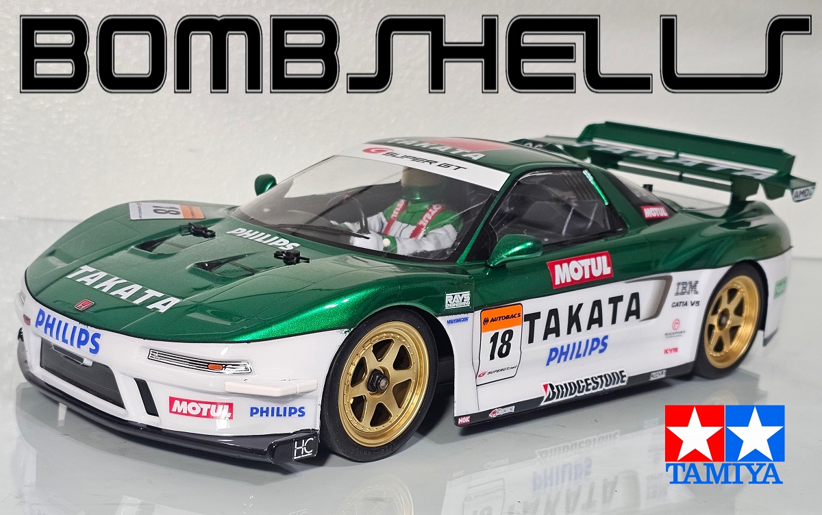 Tamiya TT-02 “Concourse Series” 1998 TAKATA Honda NSX Racing 1/10