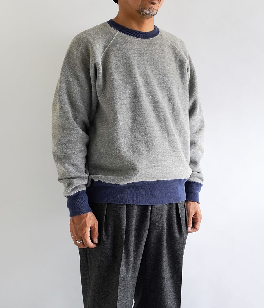 A.PRESSE Vintage Sweatshirt [GRAY] - Fresh Service NECESSARY or