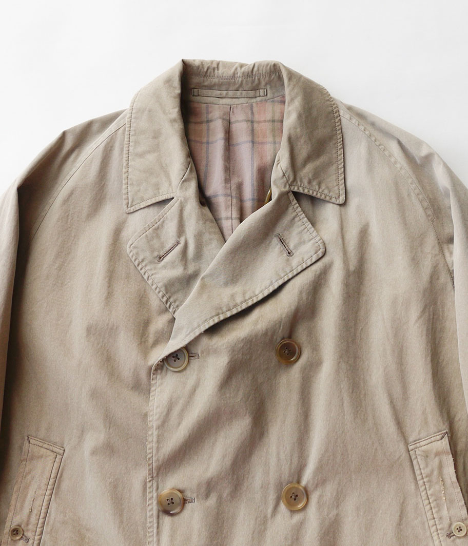 A.PRESSE Vintage Trench Coat [ECRU] - Fresh Service NECESSARY or