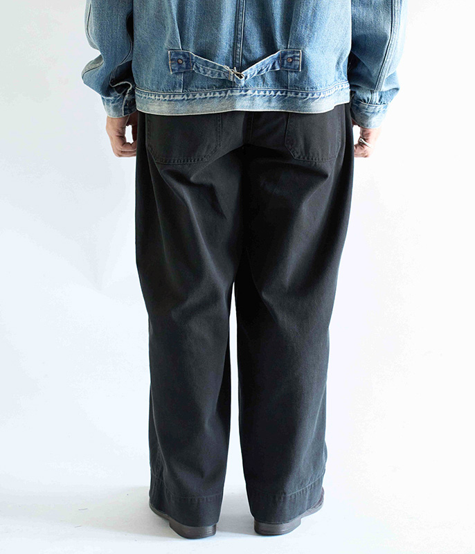 A.PRESSE USAF Hemmed Bottoms [BLACK] - Fresh Service NECESSARY or