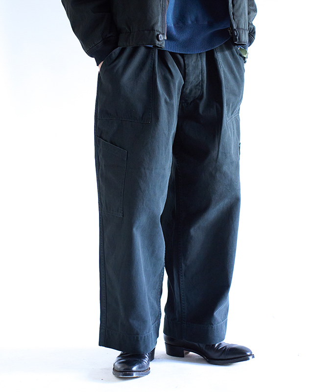 A.PRESSE USAF Hemmed Bottoms [BLACK] - Fresh Service NECESSARY or