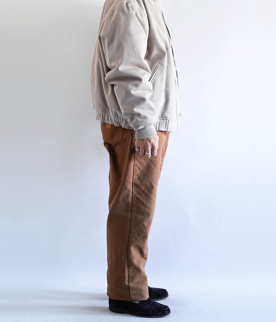 NEAT Color Cotton Duck Pants [BROWN] - Fresh Service NECESSARY or