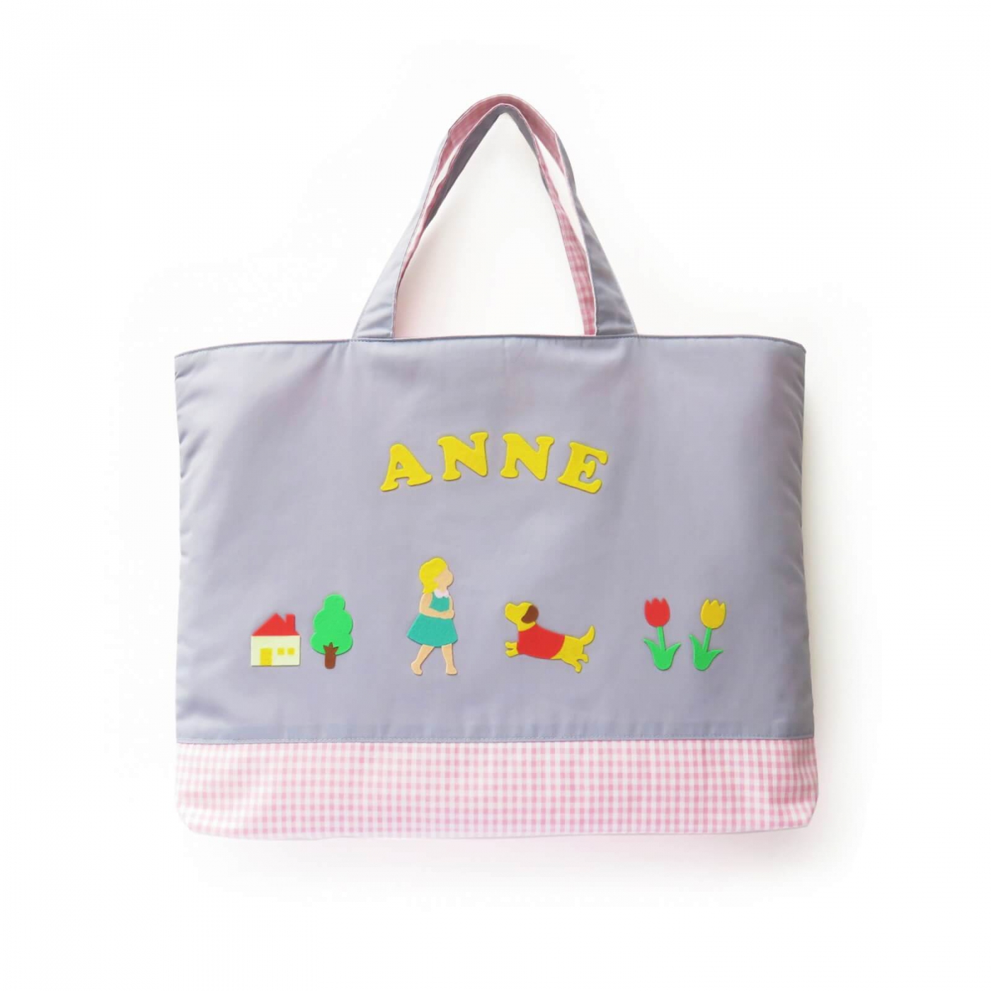 レッスンバッグ（ピンク） | ワッペン・アップリケ | Re:VERSE PRODUCTS