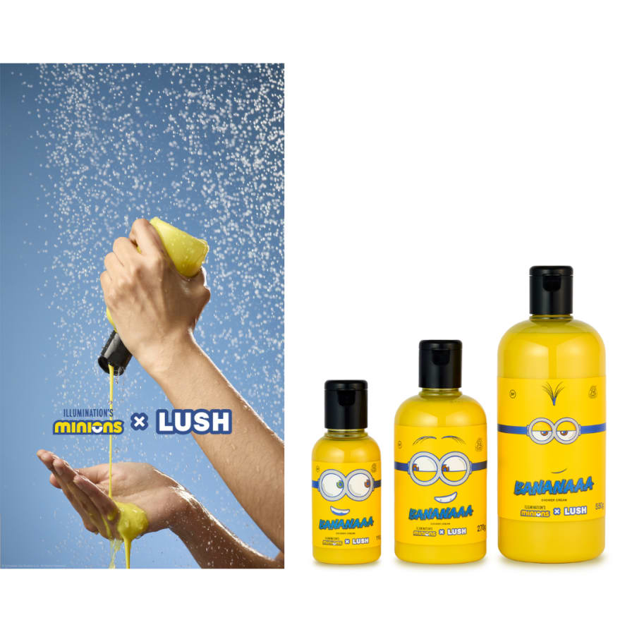 Minions x Lush＞「怪盗グルー / ミニオンズ」シリーズとの