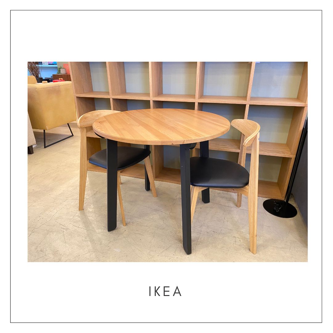 IKEA NACKANÄS ナッカンネース アカシア ラウンドテーブル NACKANÄS