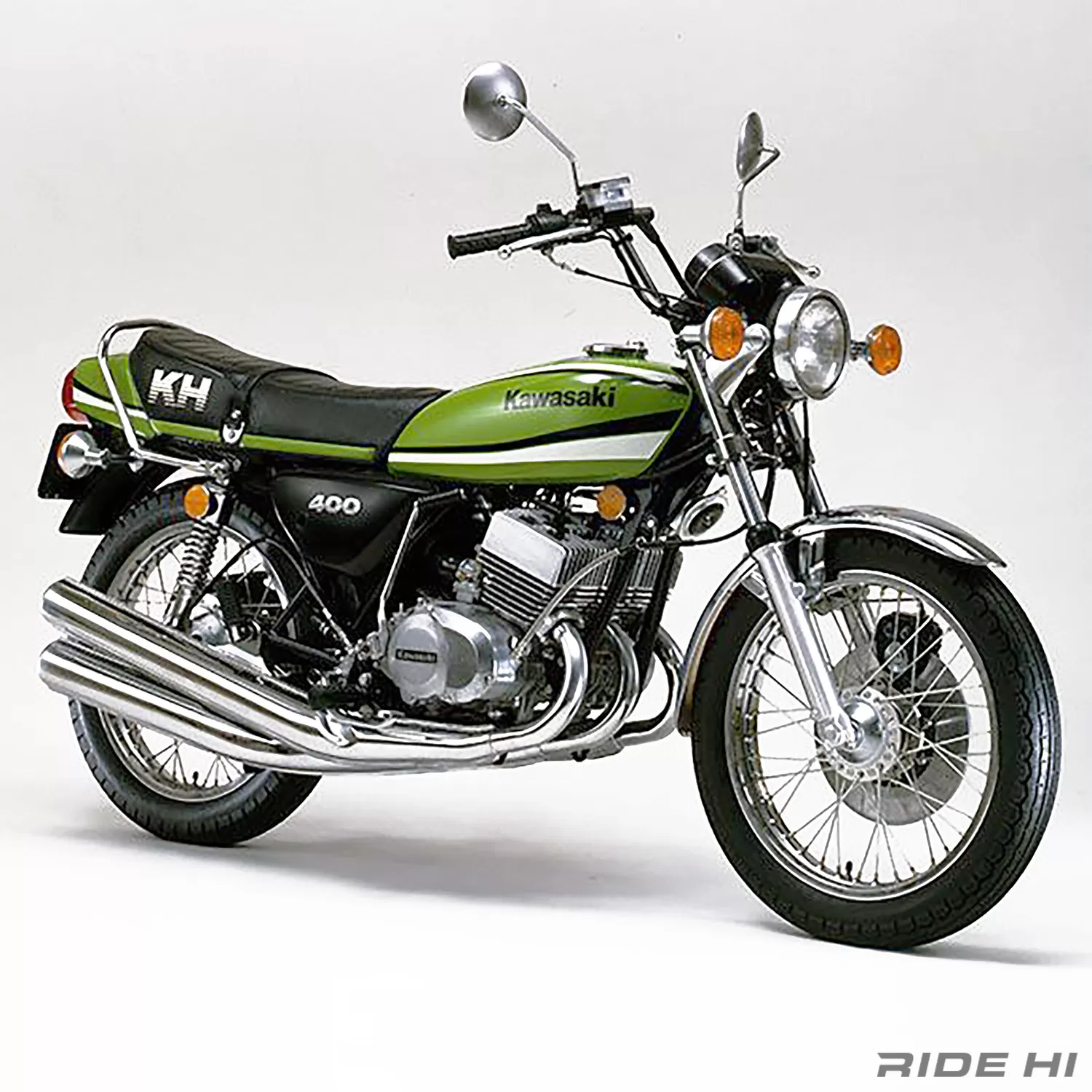 2スト3気筒をエンターテイメントとして楽しませたKH400！【このバイク