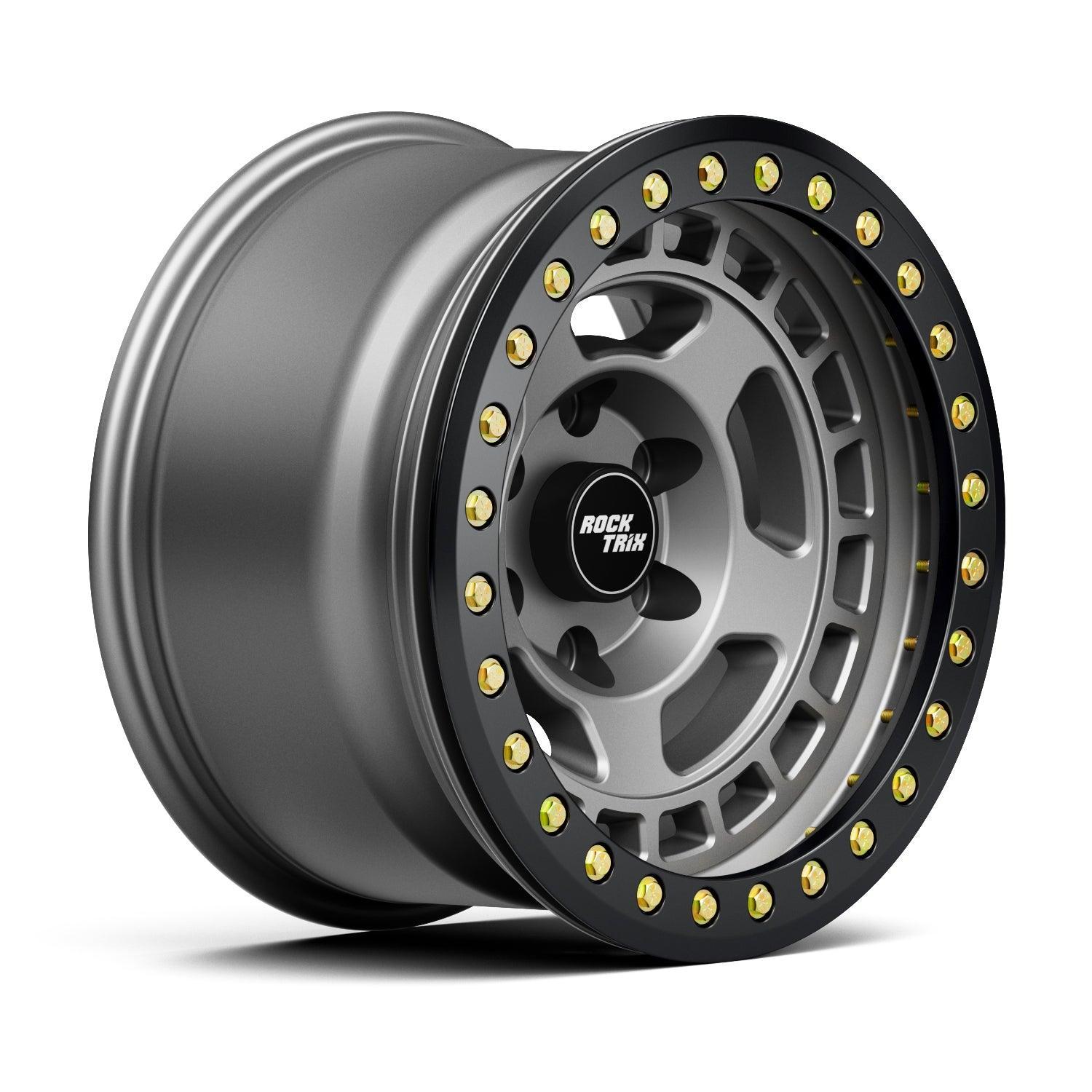 Rocktrix RT115BL - Modern 5 Spoke Beadlock, 17x9 Wheels – Rocktrix