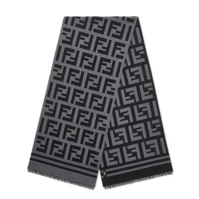 マフラー ウール ブラック | Fendi