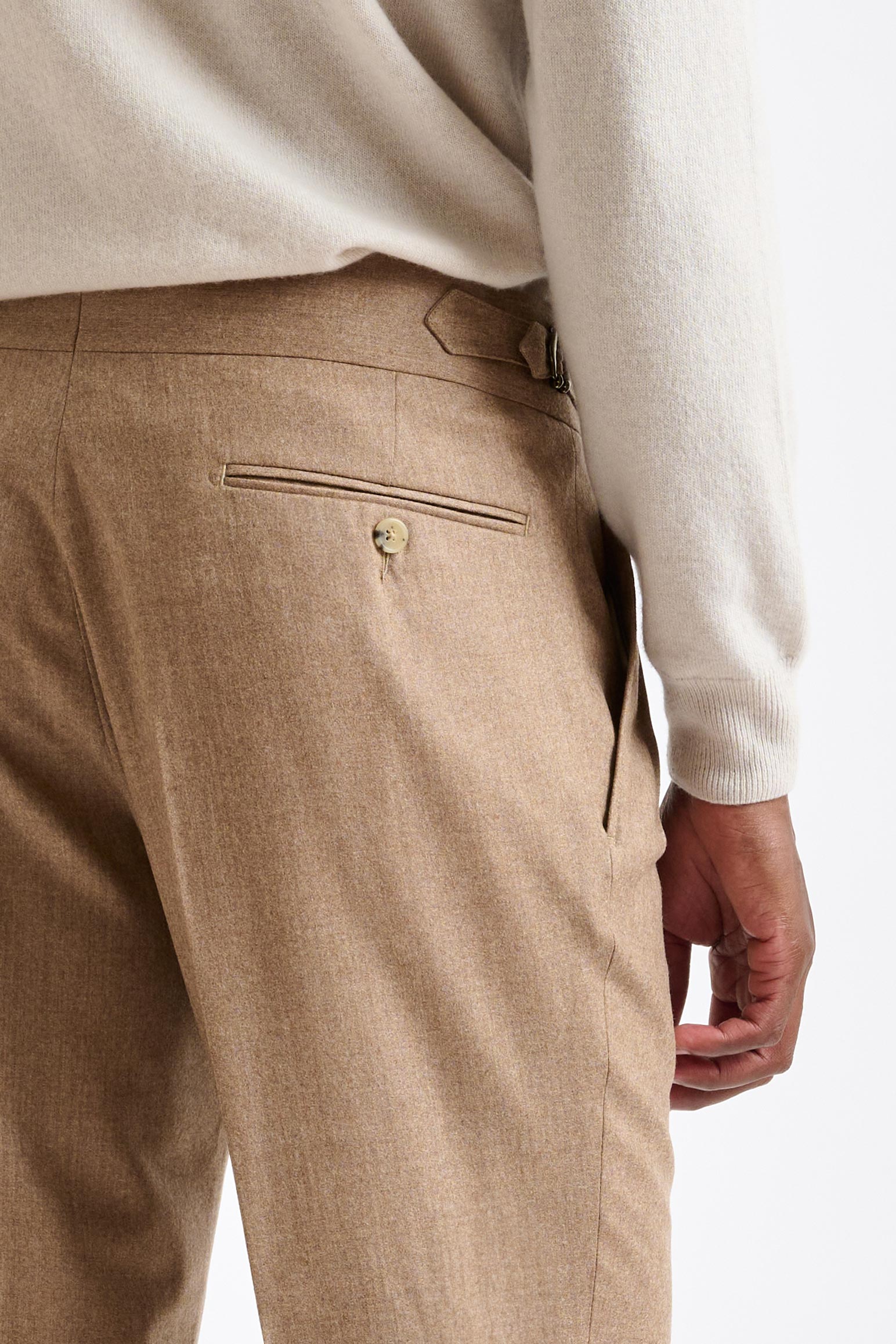 パンツ INCOTEX Super100 Saxony flannel Trouser INCOTEX Super100