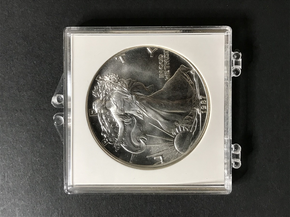 アメリカ ピースダラー 1922年銘 1ドル 量目26.72g 極美品 | 収集ワールド