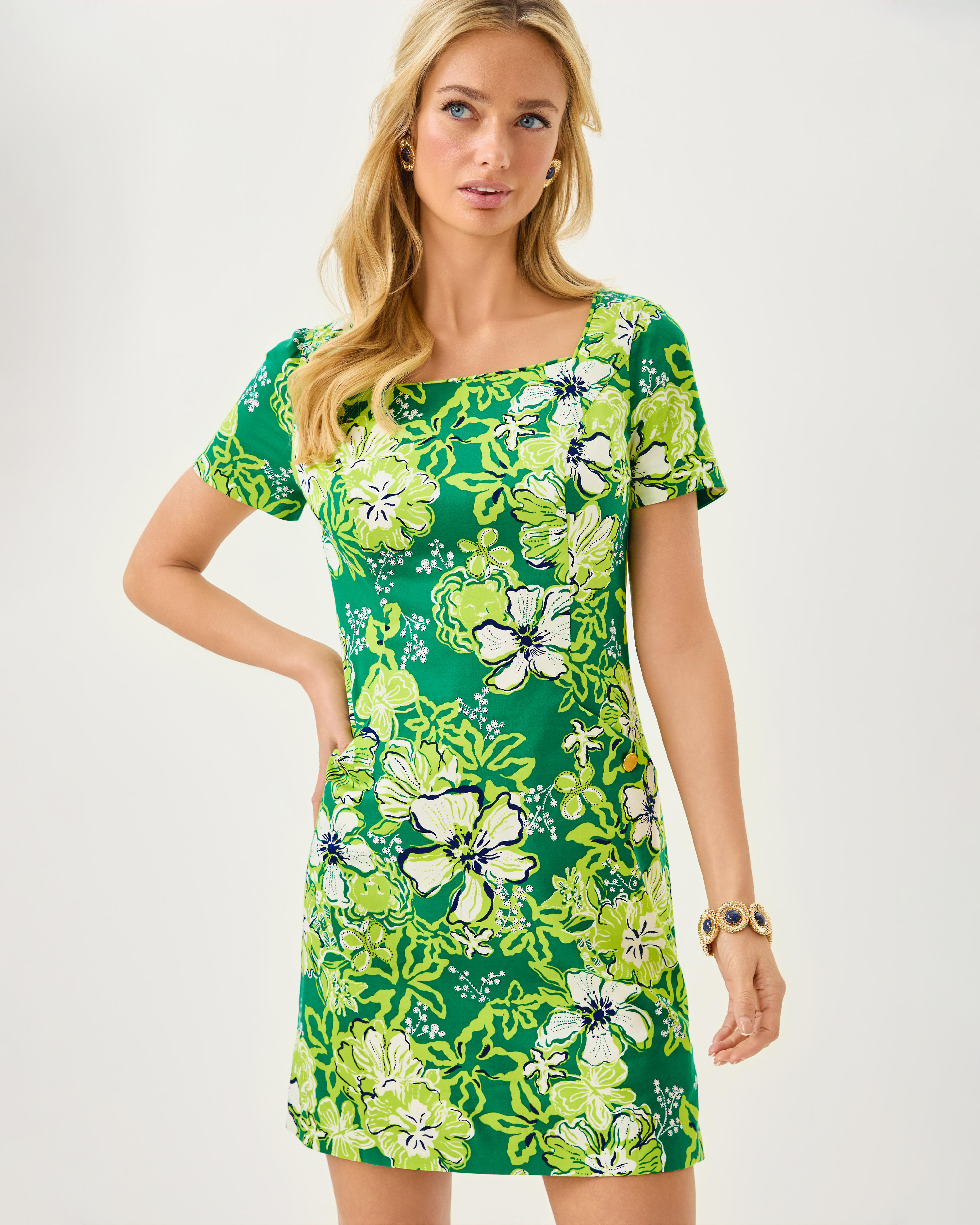 The Short Sleeved Lilly Shift Dress | Lilly Pulitzer