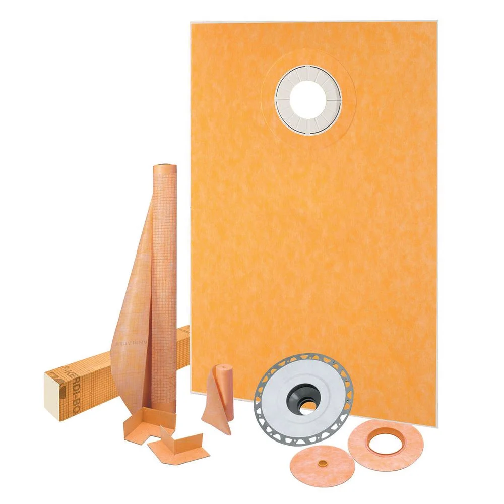 Schluter Kerdi-Shower Kit FLG - Off Center 38