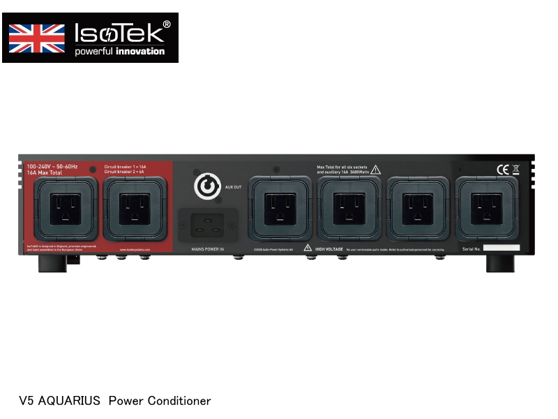 IsoTek V5 AQUARIUS Power Conditioner アイソテック パワー