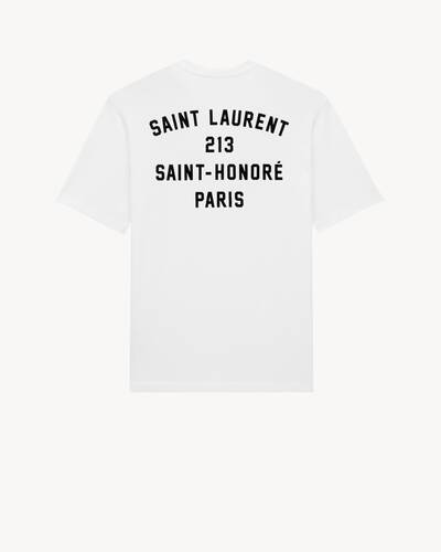 サンローラン パリ Tシャツ ホワイト | Saint Laurent | YSL JA-JP