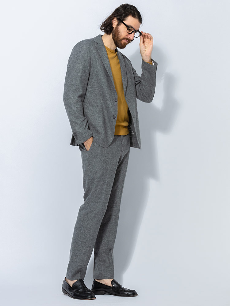 HUGO BOSS (ヒューゴボス) セットアップ対応 ストレッチフランネル