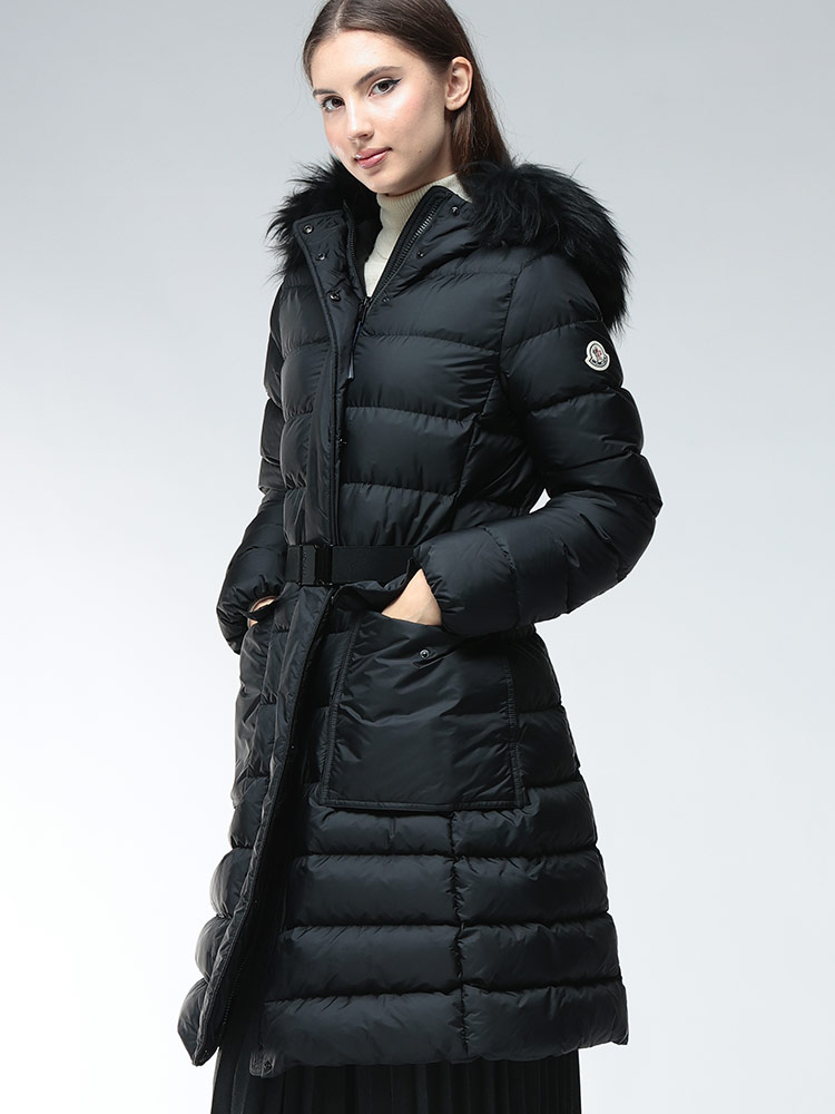まる様 ☆モンクレール CLUNY リアルファーダウンコート MONCLER