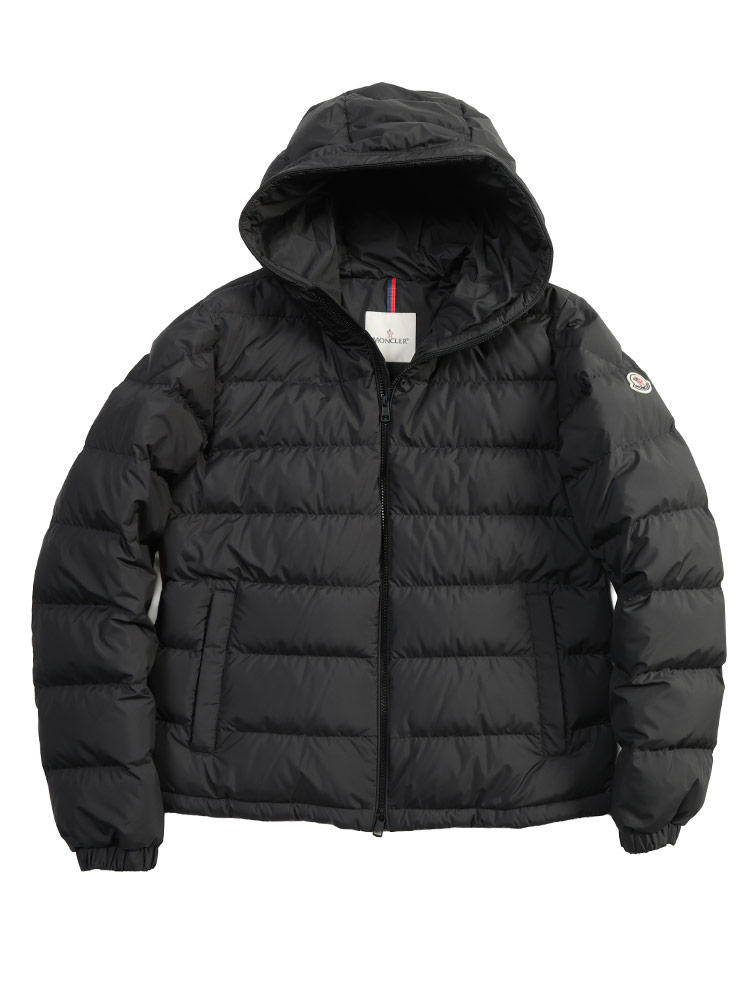 MONCLER (モンクレール) フードロゴストラップ フルジップ ダウン