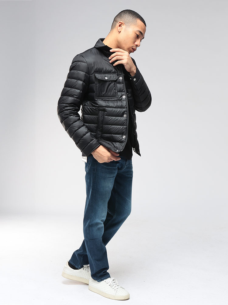 HUGO BOSS (ヒューゴボス) 撥水加工 フルジップ チェストポケット