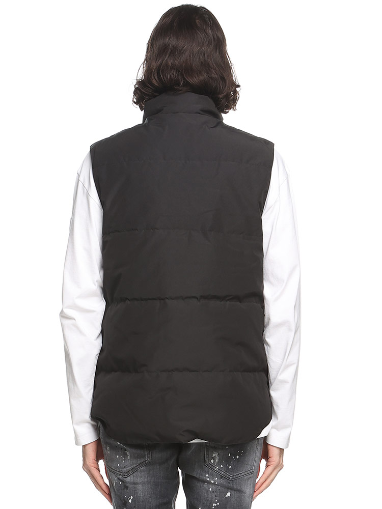 CANADA GOOSE (カナダグース) ロゴワッペン フルジップ ダウンベスト