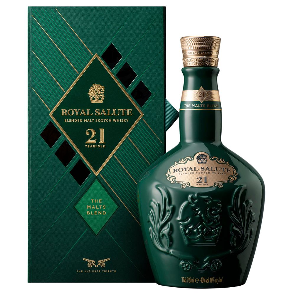 正規輸入品】ローヤルサルート 21年 モルトブレンド 40% 700ml 箱付