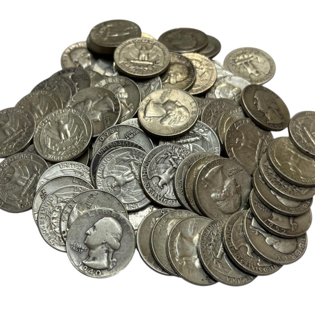 アメリカ銀貨 ワシントン・クォーター（25セント／Washington Quarter