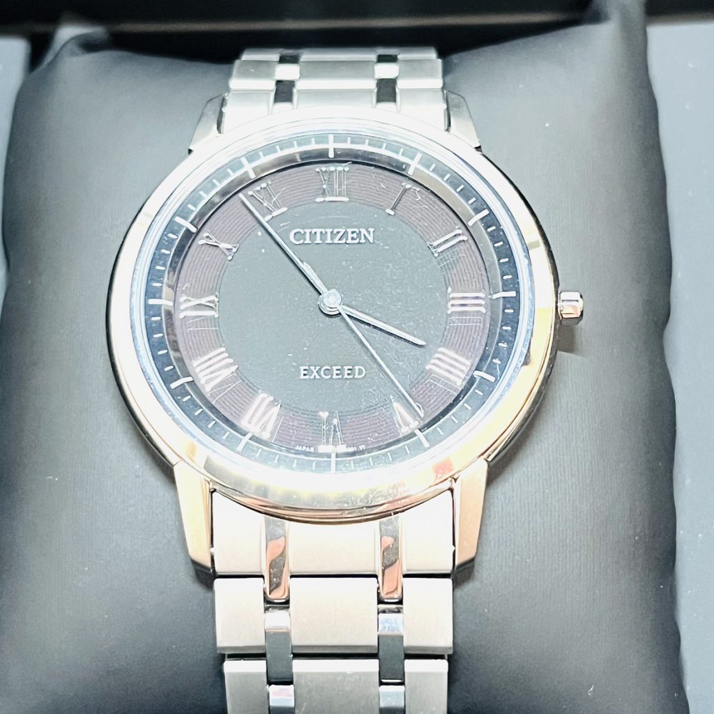CITIZEN EXCEED エクシード チタン G530-T027083 ブラック文字盤の買取