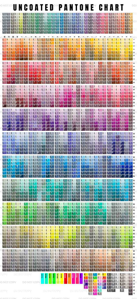 UNCOATED PANTONE COLOR CHART – Sassy Spirit and Design