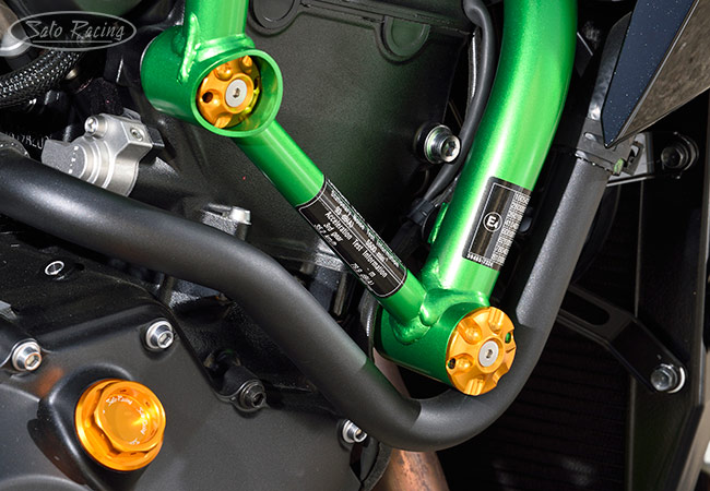 SATO RACING | Frame Plugs - Kawasaki Z-H2 ('20- )