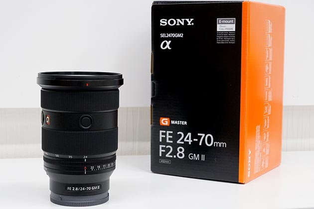 FE 24-70mm F2.8 GM II（SEL2470GM2）がやってきた！ 開梱と試し撮り
