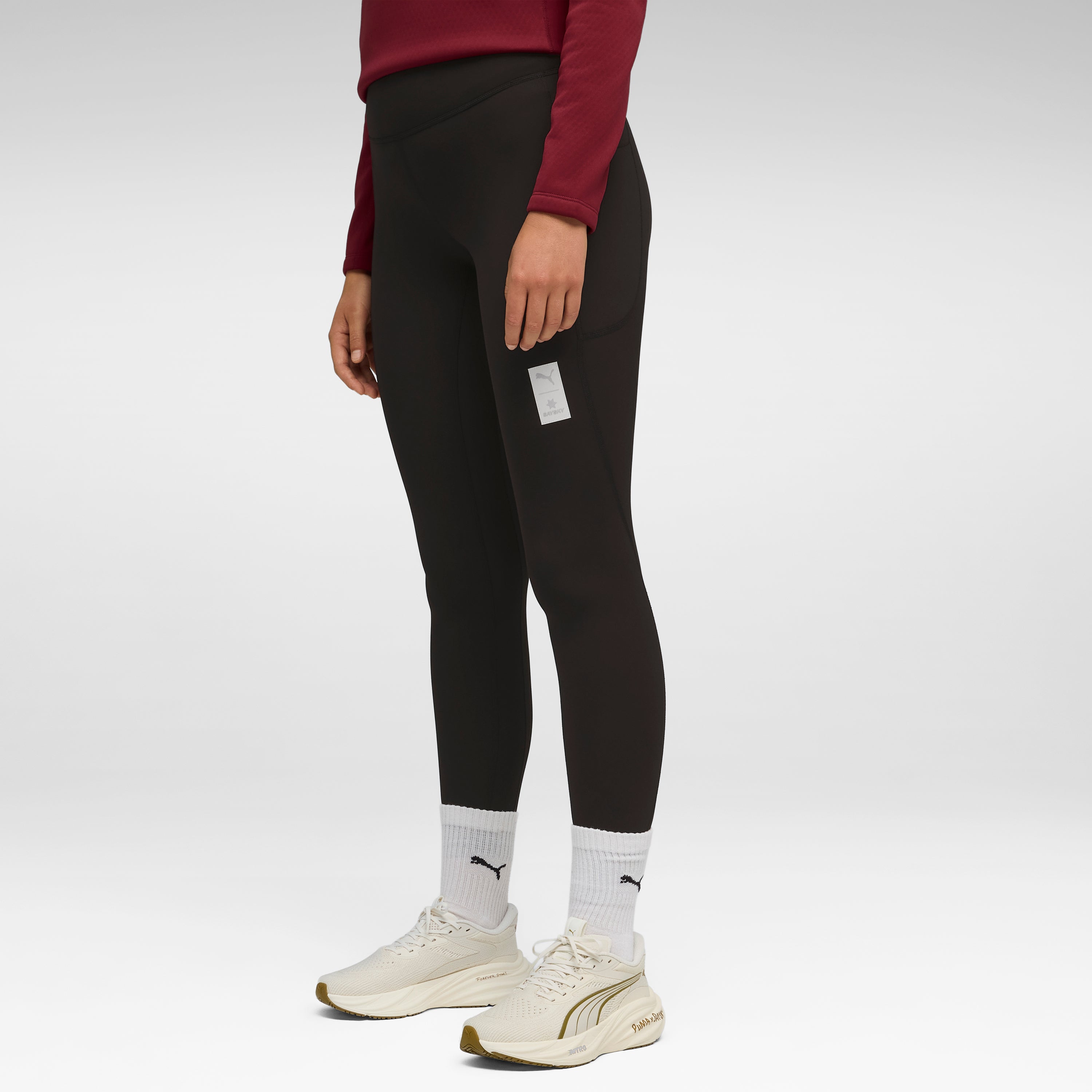 □ 公式 □ SAYSKY/セイスカイ ランニングタイツ P52756001 W Puma X