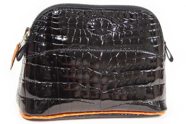 HERMES ボリードポーチMM 黒ブラック