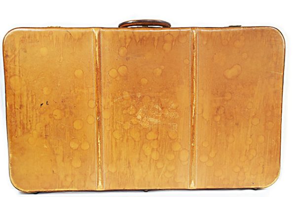 エルメス ヴィンテージトランク ナチュラル ヴァッシュ レザー G金具