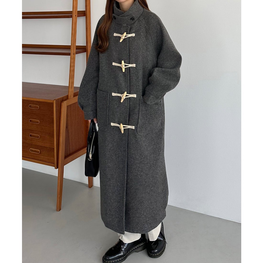 カラウティア callautia callautia オーバーダッフルコート