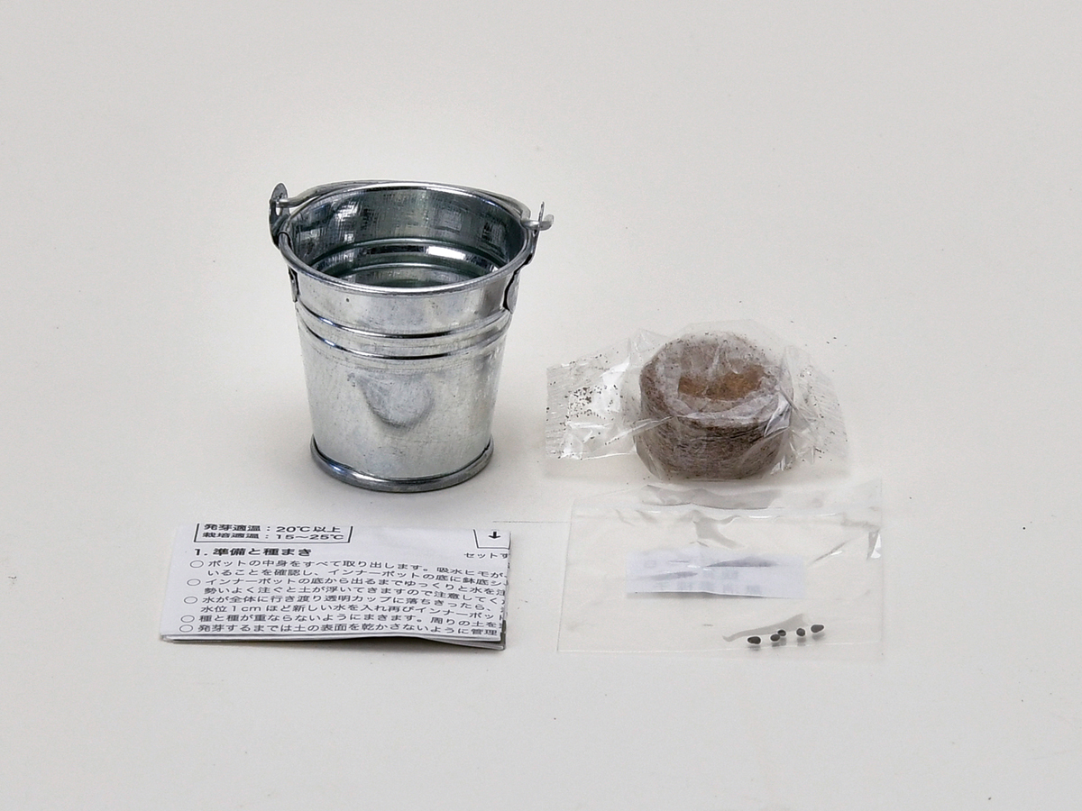 サボバケツ栽培キット - 聖新陶芸株式会社｜栽培キットの企画・製造・販売
