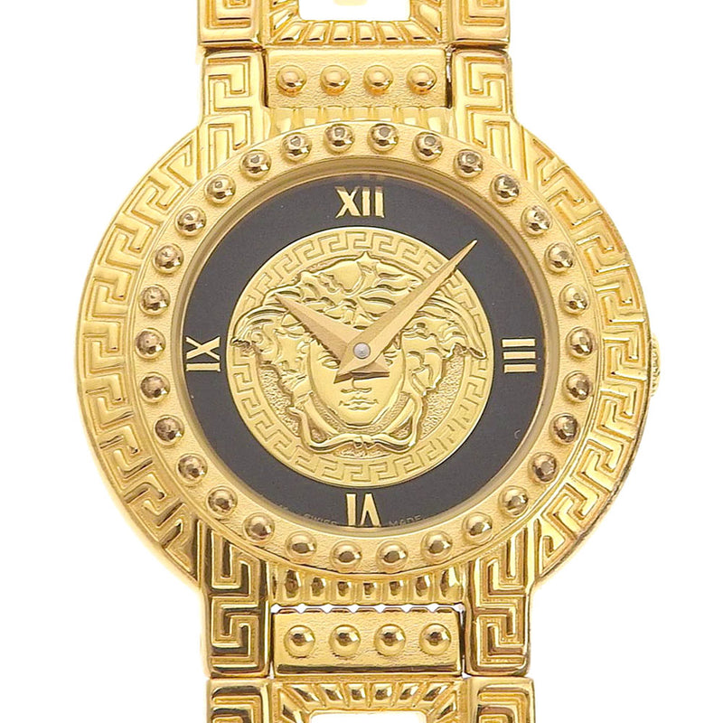 VERSACE】ヴェルサーチ メデューサ 腕時計 7009018 金メッキ ゴールド