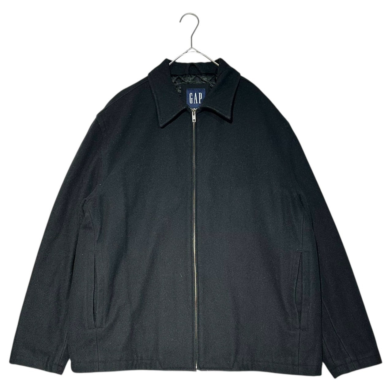 OLD GAP(ギャップ) 00's Wool Melton ZIP UP Blouson ウール メルトン