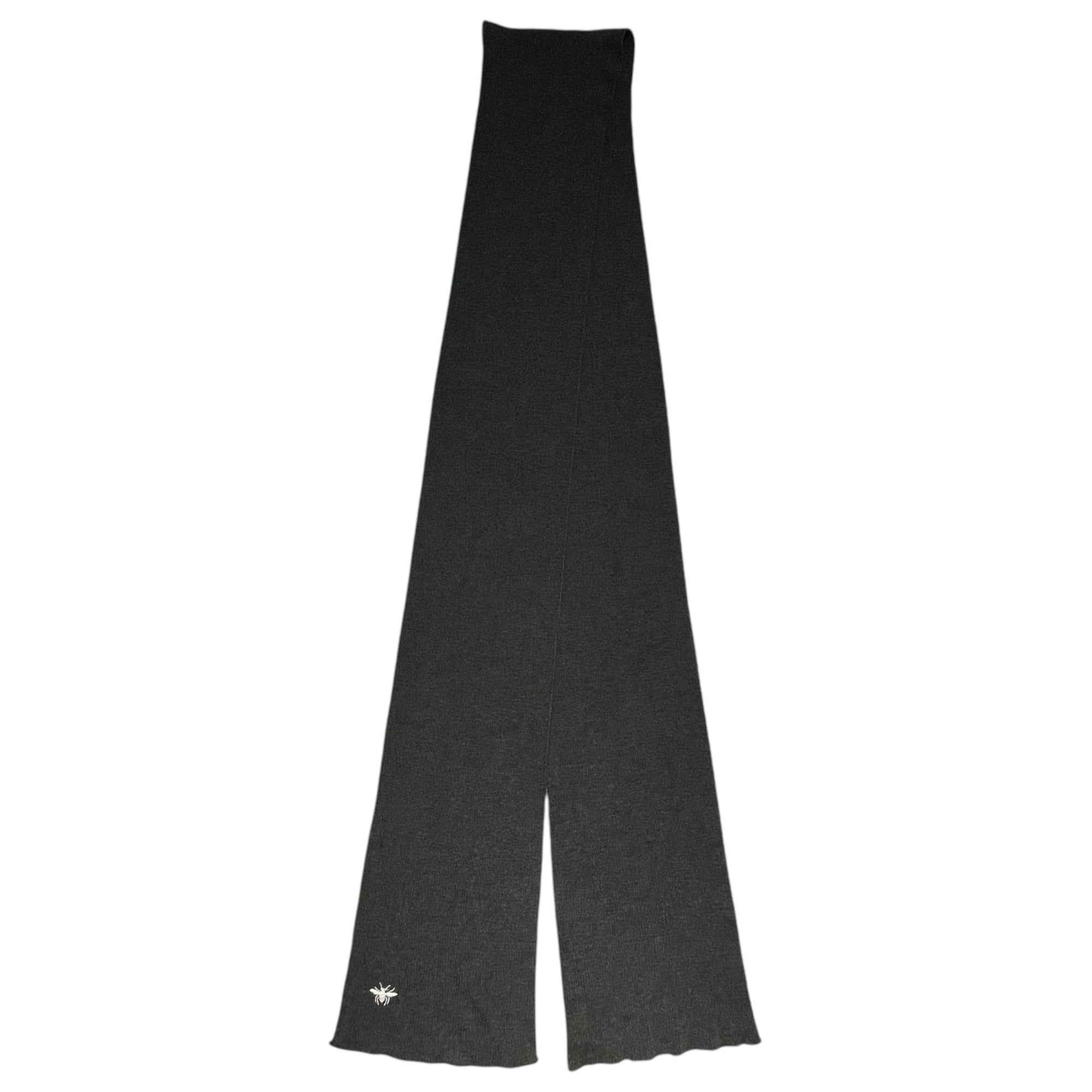 Dior HOMME(ディオールオム) Super Long Bee Logo Embroidery Scarf