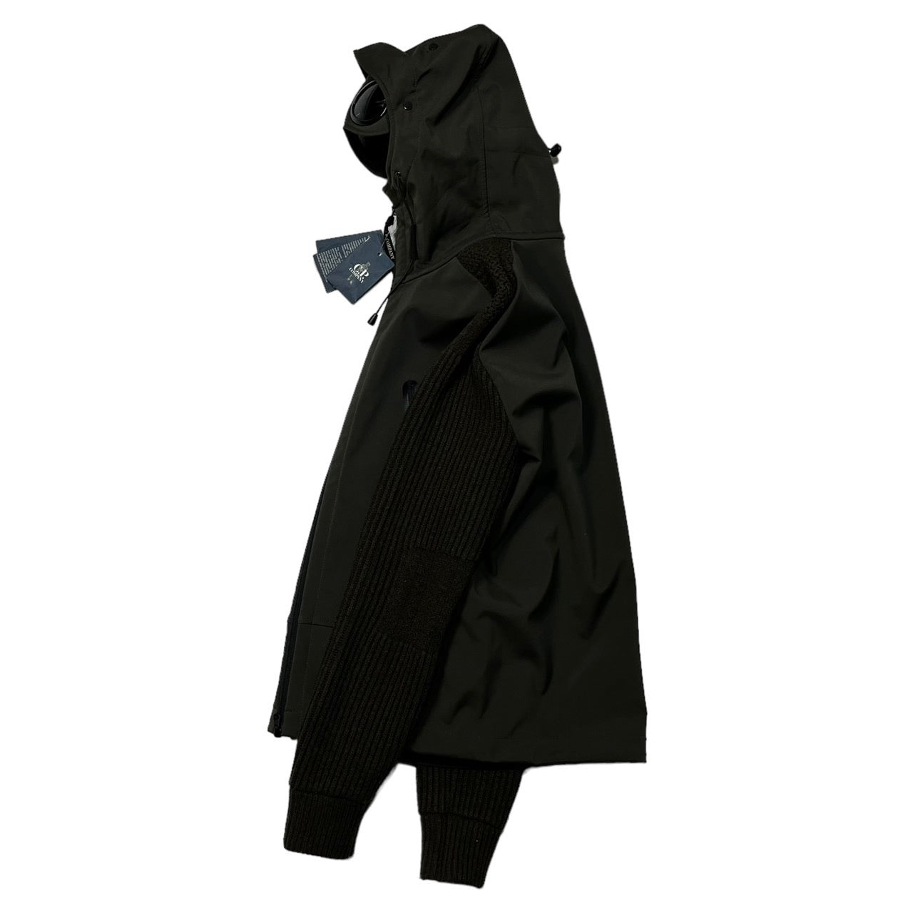 C.P.COMPANY(シーピーカンパニー) 00's Knit switching goggle jacket