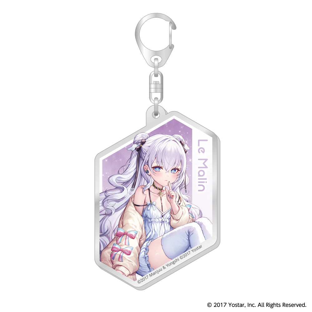 綾波】トレーディングアクリルプレートキーホルダー アズールレーン