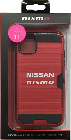 nismo iPhone11 耐衝撃カードホルダー付背面ケース | 株式会社エアー